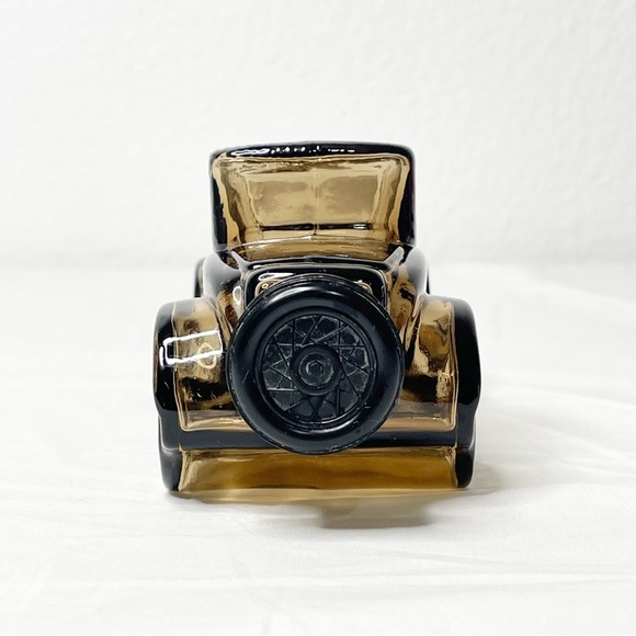 Vintage Avon The Sterling Six Aftershave Bottle Glass Antique Car Empty - Picture 6 of 10